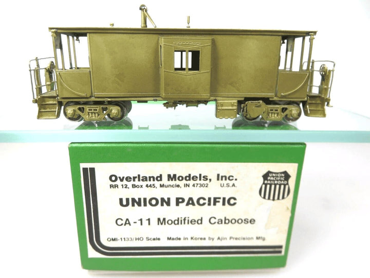 Overland Models Brass OMI-1133 HO UP Union Pacific Railroad CA-11M Caboose #2 image 1