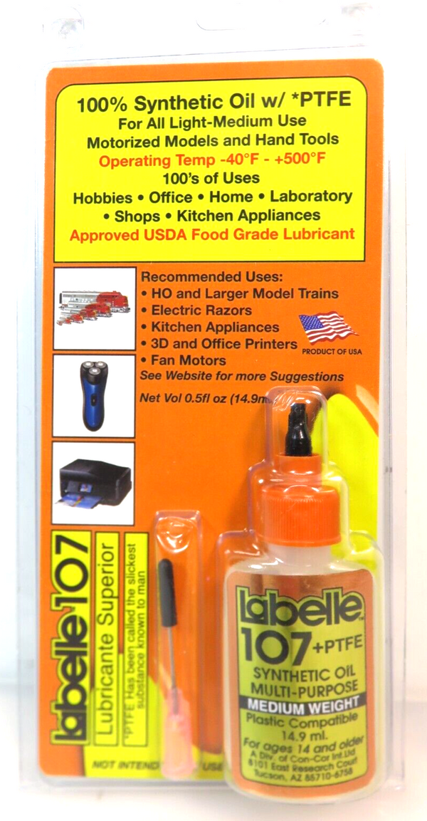 Labelle 107 1/2 fl. oz. Plastic Compatible Oil, Medium
