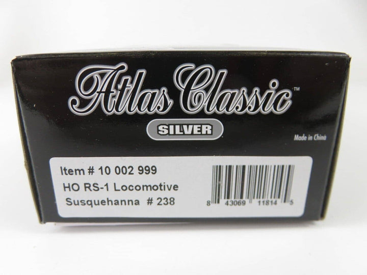 Atlas Classic Silver 10 002 999 HO Alco RS-1 Susquehanna Diesel Locomotive #238 image 3