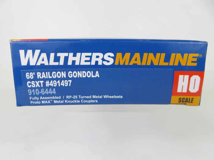 Walthers Mainline 910-6444 HO Scale 68' Railgon Gondola CSXT CSX Transportaion image 2