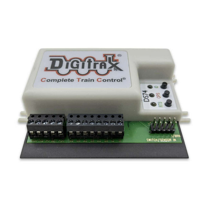 Digitrax DS74 Quad Switch Stationary Decoder Loconet Compatible Replaces DS64 image 0