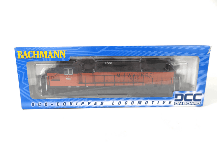 Bachmann 60308 HO Scale Milwaukee Road EMD GP40 Diesel Locomotive #2001 DCC NOS image 1