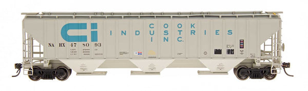 Intermountain 65291-05 N Scale Cook Industries 4750 Cu.ft. 3-Bay Covered Hopper