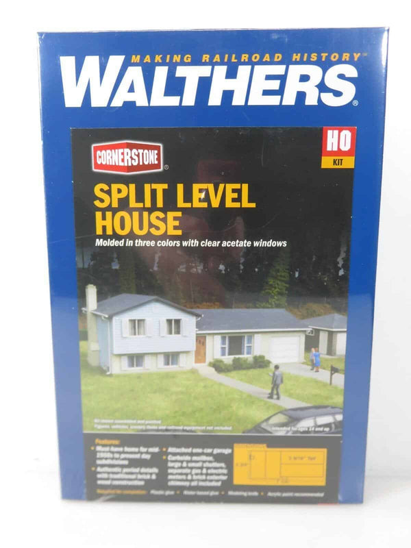 Walthers Cornerstone #933-3794 HO Scale Split-Level House Kit NIB image 0