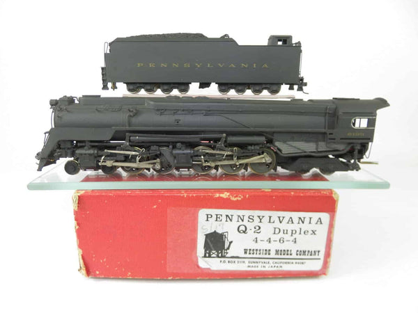 Westside Model Company Brass HO Pennsylvania 4-4-6-4 Q2 Duplex Steam Locomotive image 0