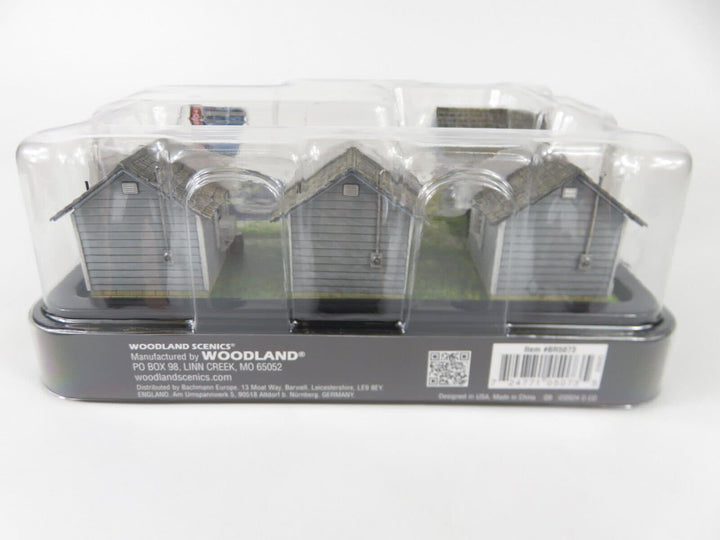 Woodland Scenics BR5073 HO Scale Built-&amp;-Ready Moonlite Motor Court NIB image 5