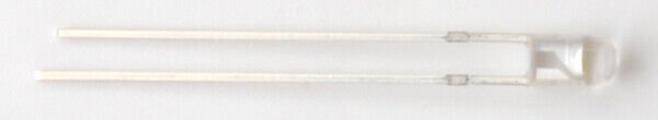 TCS Train Control Systems Sunny White 3MM LED's Package of 10 image 1