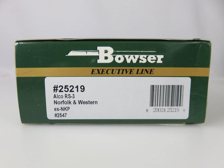 Bowser 25219 HO Scale N&amp;W Norfolk Western Alco RS-3 Diesel Locomotive #2547 NIB image 3