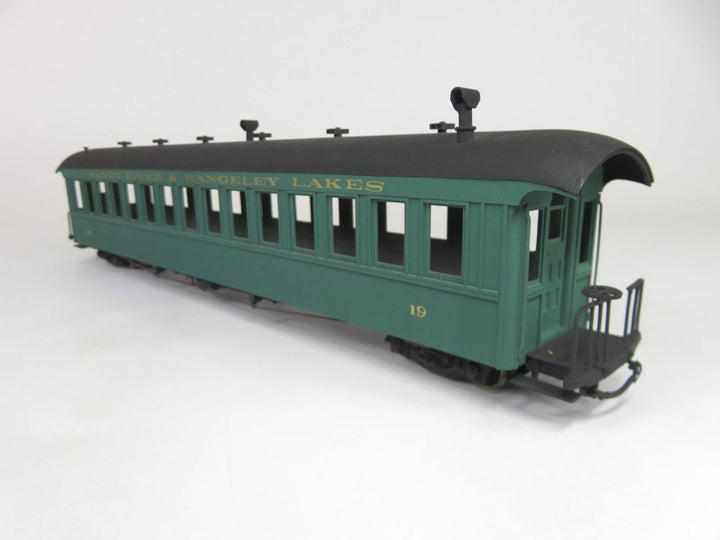 NJ Custom Brass Orion Models On2 Scale SR&RL Coach Passenger Car #19 P ...