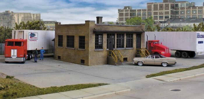 Walthers Cornerstone #933-4020 HO Scale Industry Office Kit NIB image 2