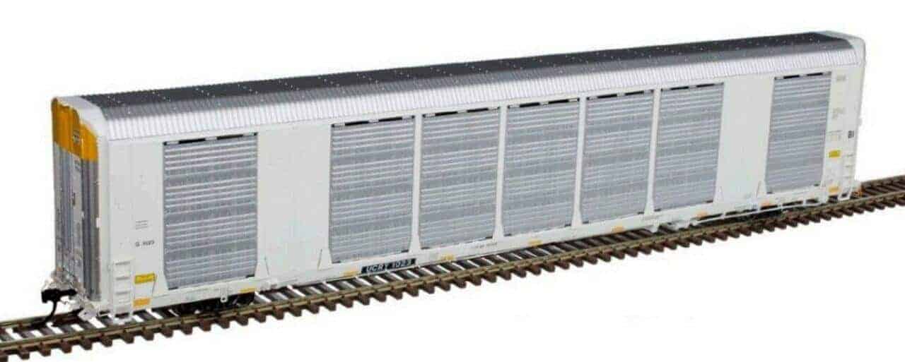 Train Auto Rack Interrior Atlas 20006438 HO Gunderson Multi-Max Auto Rack Utah Central Railway U ...