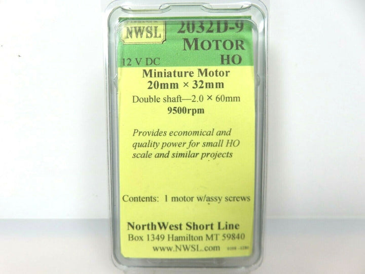North West Short Line NWSL 2032D-9 Can Motor 9500 RPM HO Scale Brass Locomotives image 2