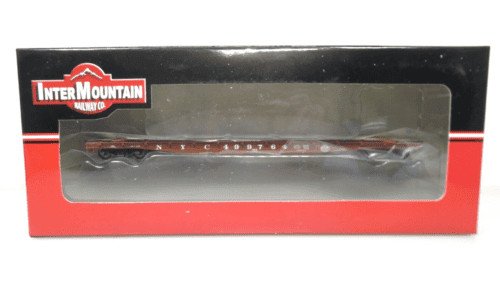 Intermountain #48708-11 HO Scale New York Central AAR 70 Ton 53'6" Flat Car NIB image 1