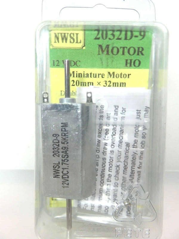 North West Short Line NWSL 2032D-9 Can Motor 9500 RPM HO Scale Brass Locomotives image 0