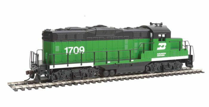 Walthers Trainline 931-101 HO Scale EMD GP9M Burlington Northern #1709 NIB image 3