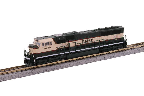 Kato 176-6313 N Scale BNSF EMD SD70MAC Locomotive #9799 Executive Scheme