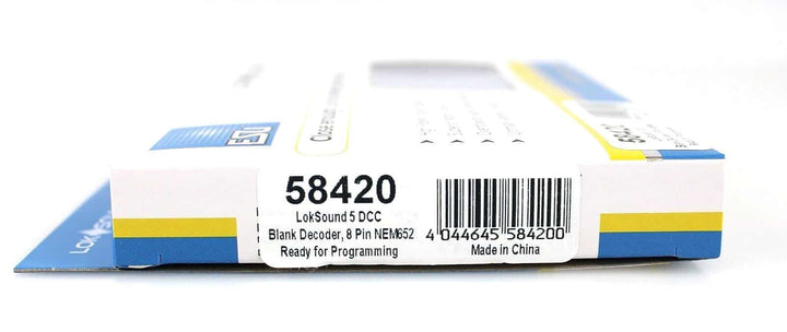 ESU LokSound 58420 V5 BLANK DCC Sound Decoder NMRA 8-pin NEM652 HO Scale NIB image 2