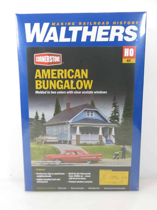 Walthers Cornerstone #933-3787 HO Scale American Bungalow Kit NIB image 0