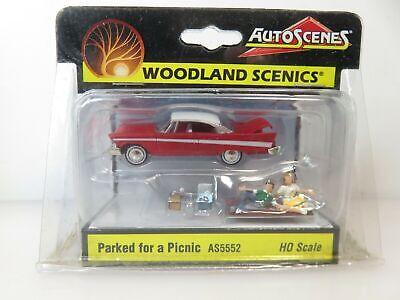 Woodland Scenics AS5552 HO Scale Parked for a Picnic image 1