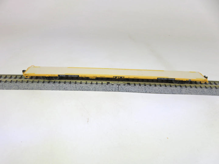 Atlas 50 004 441 N Scale ACF 89' 4" Flat Car TTCX Trailer Train #97608 ...