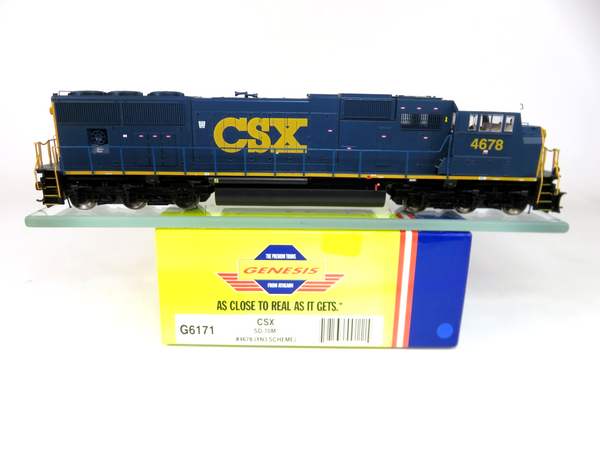 Athearn Genesis G6171 HO Scale CSX EMD SD70M Diesel Locomotive #4678