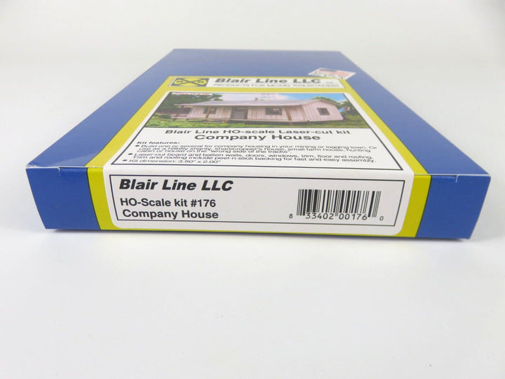 Blair Line #176 HO Scale Laser-cut Company House Kit NIB image 2