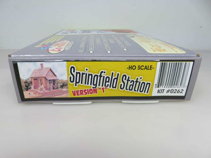 Bar Mills Scale Model Works #262 Springfield Station Kit V1 NIB image 2