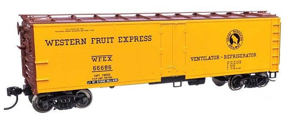 Walthers Mainline 910-41422 HO Scale 40' Steel Reefer Western Fruit Express WFEX