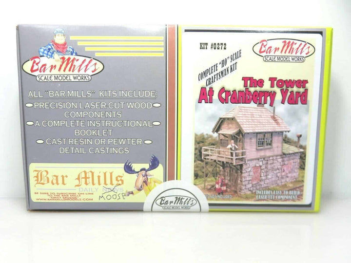 Bar Mills Scale Model Works HO Scale #272 Tower at Cranberry Yard Kit NIB image 1