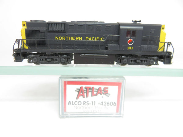 Atlas 42606 N Scale NP Northern Pacific Alco RS-11 Diesel Locomotive #911
