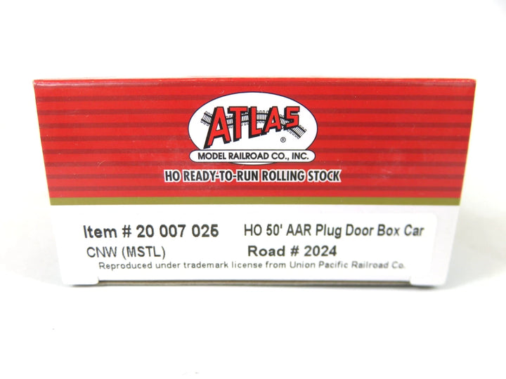 Atlas 20 007 025 HO Chicago North Western (MSTL) 50' AAR Plug Door Box ...