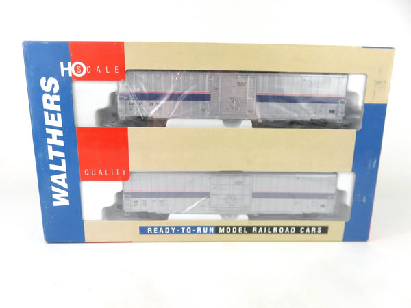 Walthers 932-26041 HO Scale Amtrak Phase 4 60' Express Boxcar 2-Pack