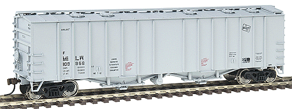 Walthers 932-3725 HO Scale 50' Airslide Covered Hopper Milwaukee Road 109956 NIB image 0