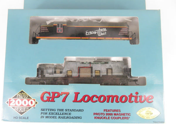 Proto 2000 230346 HO Scale CB&Q Burlington EMD GP7 Diesel Locomotive New Gears
