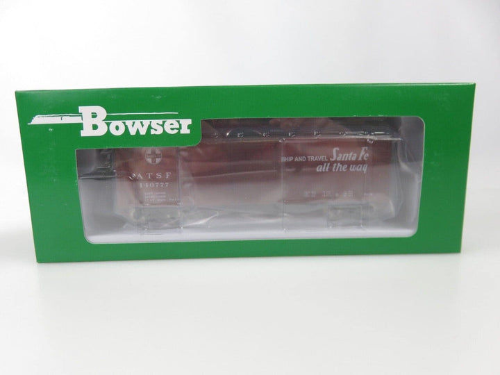 Bowser #43145 HO Scale 40' Boxcar ATSF Santa Fe Super Chief Slogan Road #140777 image 1