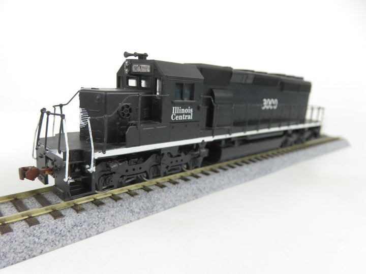 Athearn Blue Box 4415 Illinois Central EMD SD40-2 Diesel Locomotive Ro ...