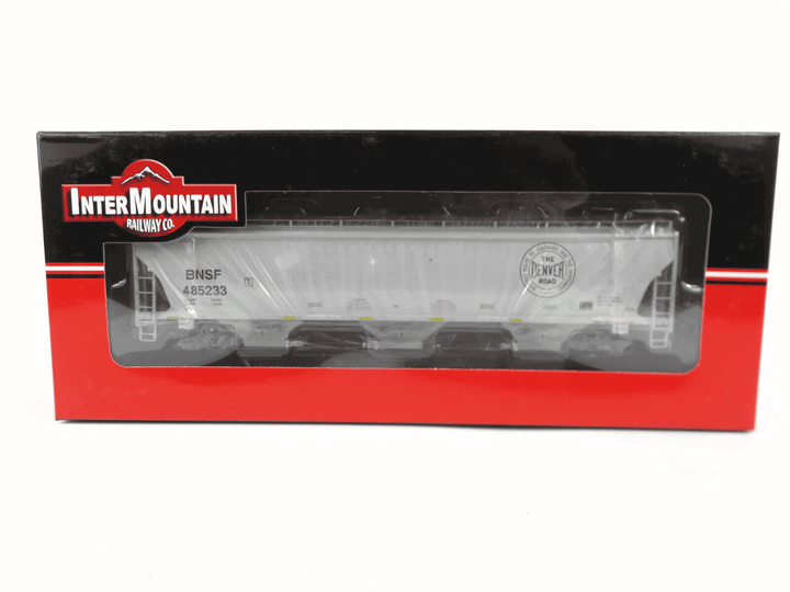 Intermountain 472147-03 HO BNSF The Denver Road Trinity 5161 Cu. Ft 3-Bay Hopper image 2