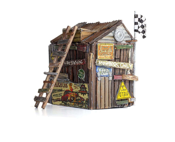 Woodland Scenics BR4962 N Scale Kids Clubhouse Built and Ready NIB image 2