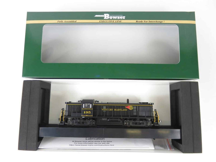Bowser 25233 HO Scale WM Western Maryland Alco RS-3 Diesel Locomotive #195 NIB image 2