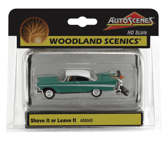 Woodland Scenics AS5543 HO Scale Shove It or Leave It NIB image 0