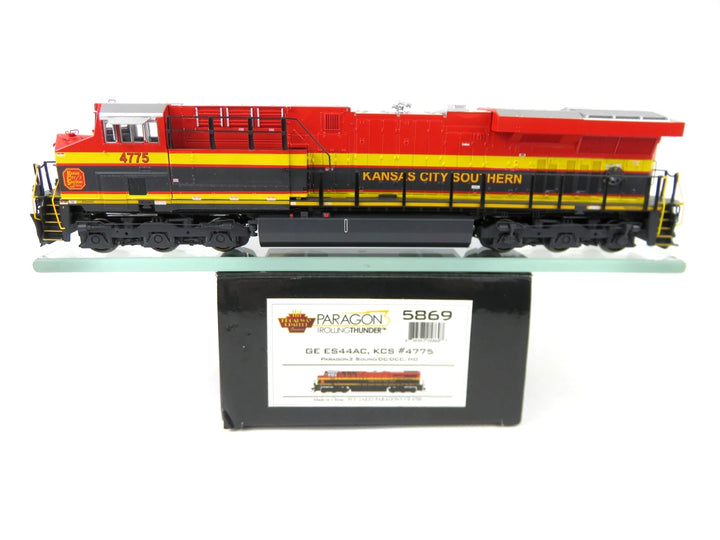 Broadway Limited 5869 HO Scale KCS ES44AC Diesel Locomotive DCC/Sound ...