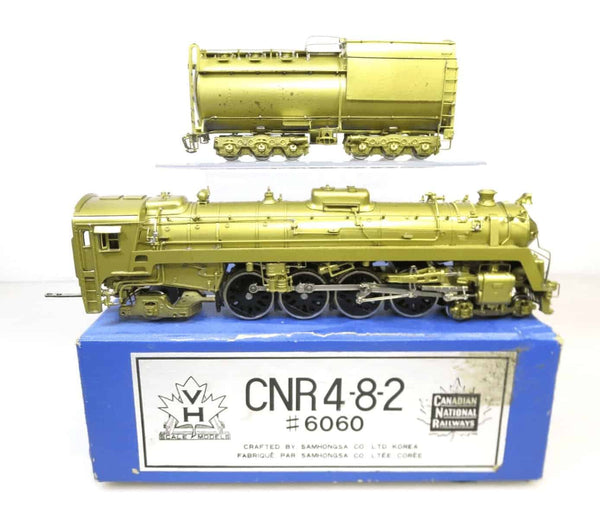 Van Hobbies Brass HO Scale CNR Canadian National 4-8-2 U-1-f Steam Locomotive image 0