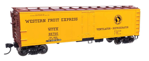 Walthers Mainline 910-41424 HO Scale 40' Steel Reefer Western Fruit Express WFEX