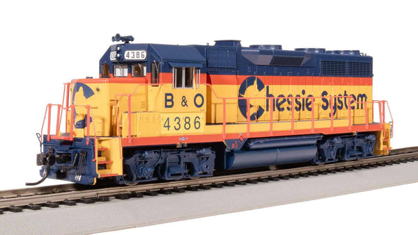 Broadway Limited 8886 HO EMD GP35 Locomotive Chessie CSX Patched DCC/P4 Sound image 0