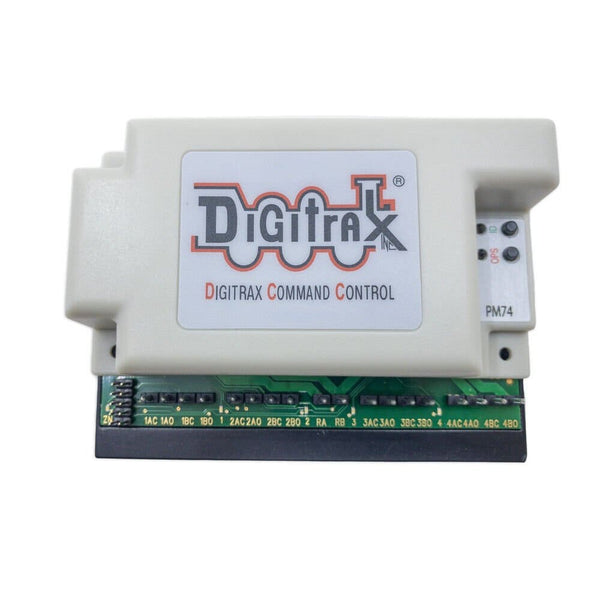 Digitrax PM74 Power Manager Occupancy and Transponding Detection 4 sub-districts image 0