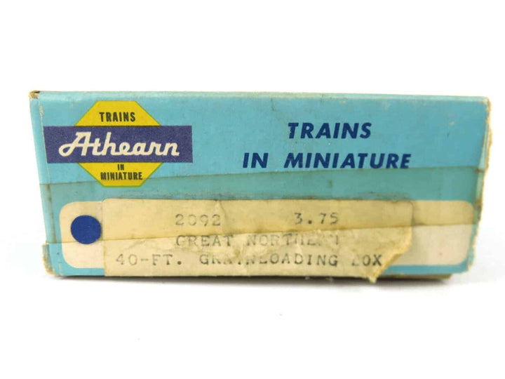 Athearn Blue Box #2092 GN Great Northern Grainloading Boxcar Unassembled Kit NOS image 1