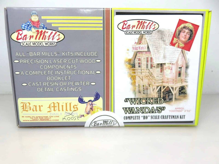Bar Mills Scale Model Works #962 Wicked Wanda's House Kit NIB image 1