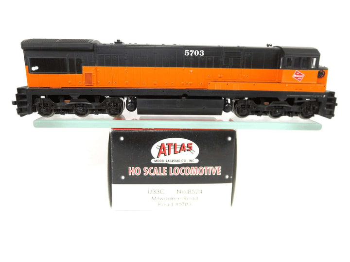 Atlas #8524 HO Scale Milwaukee Road GE U33C Diesel Locomotive #5703 image 1