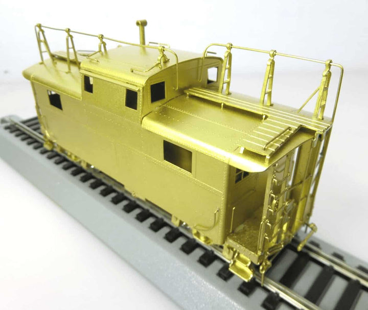 Sunset Models Brass HO Scale PRR Pennsylvania Railroad N5b Caboose W/Antenna image 8