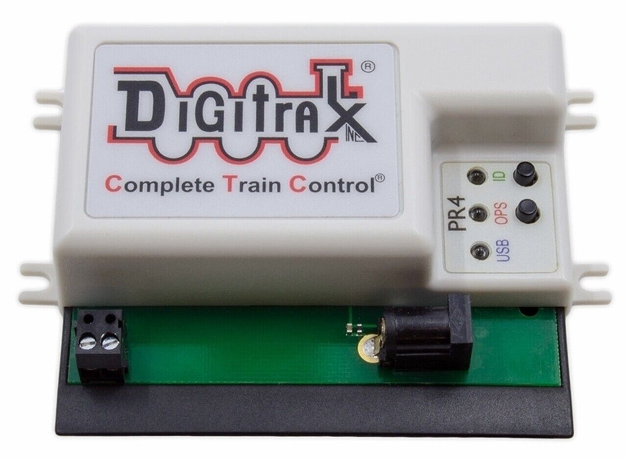 Digitrax PR4 USB to LocoNet Interface with Decoder Programmer NIB ...